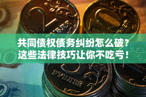 济南共同债权债务纠纷怎么破？这些法律技巧让你不吃亏！