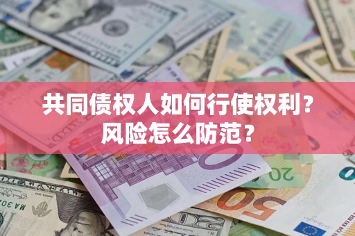 济南共同债权人如何行使权利？风险怎么防范？