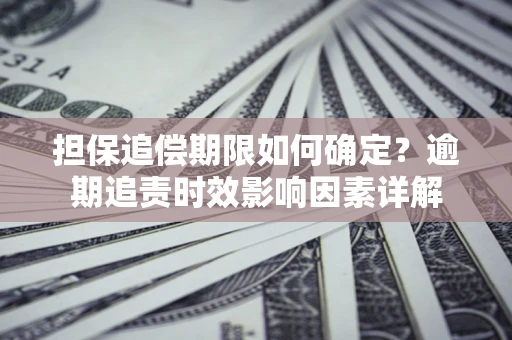 济南担保追偿期限如何确定？逾期追责时效影响因素详解