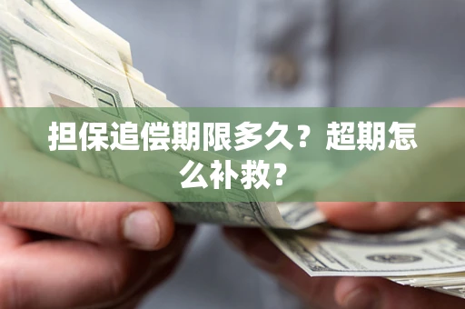 济南担保追偿期限多久？超期怎么补救？