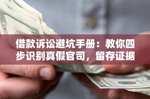 济南借款诉讼避坑手册：教你四步识别真假官司，留存证据不踩雷